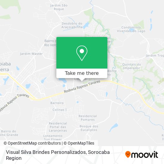 Visual Silva Brindes Personalizados map