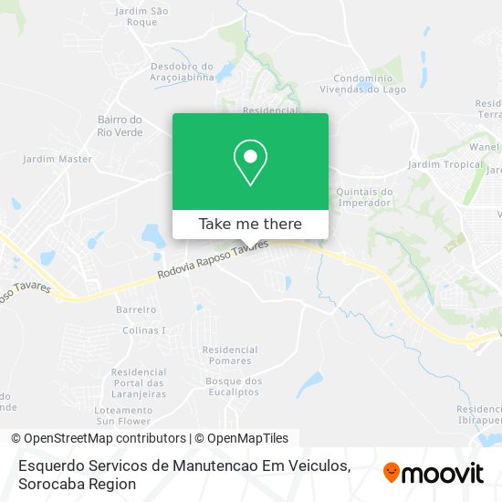 Esquerdo Servicos de Manutencao Em Veiculos map