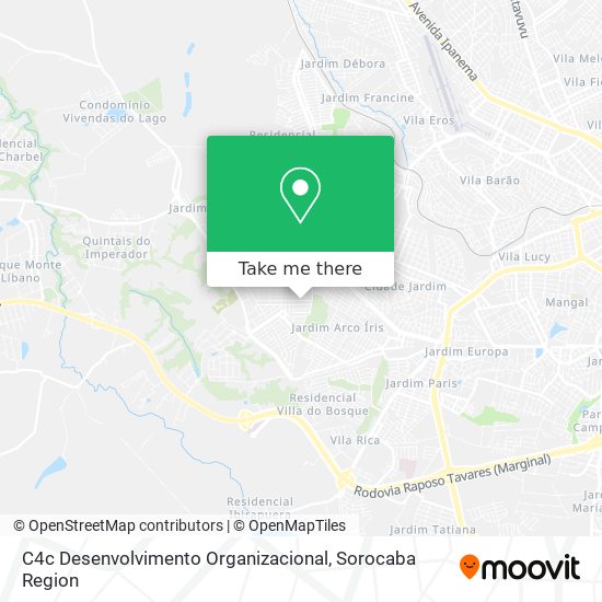 Mapa C4c Desenvolvimento Organizacional