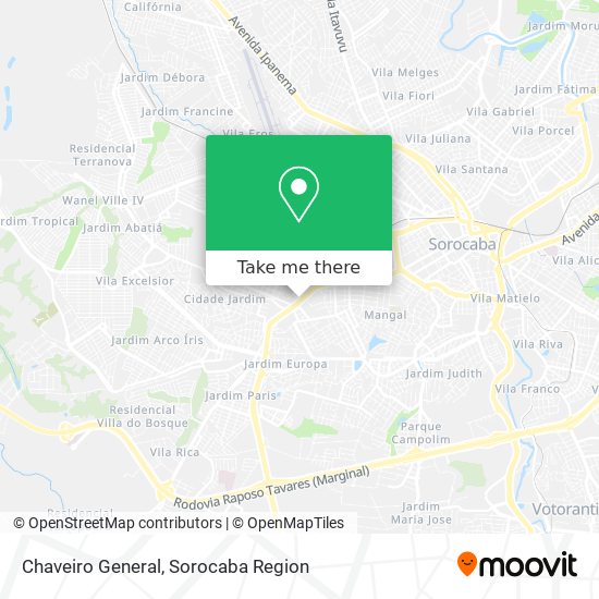 Chaveiro General map