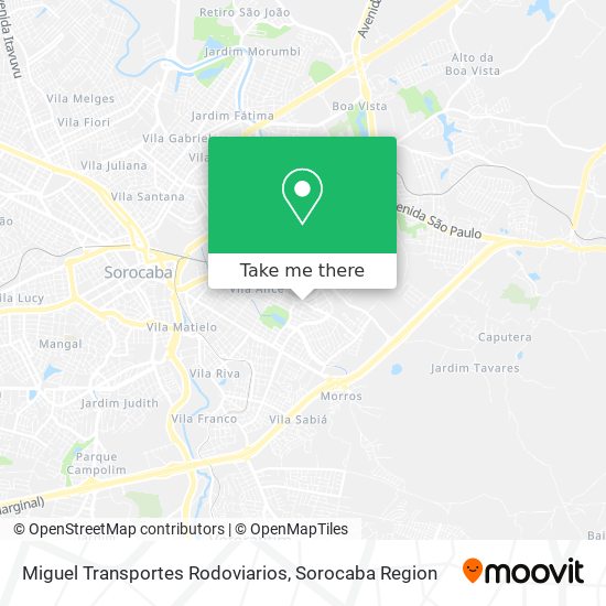 Miguel Transportes Rodoviarios map