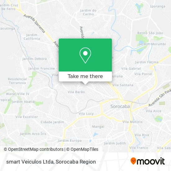 smart Veiculos Ltda map