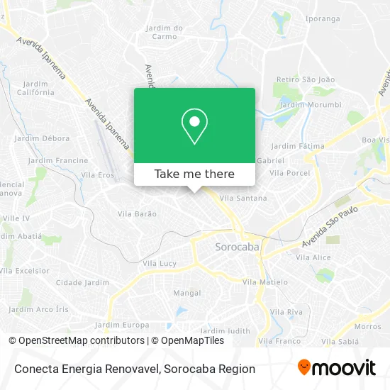 Conecta Energia Renovavel map