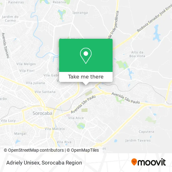 Adriely Unisex map