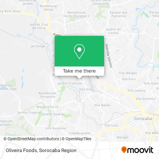 Mapa Oliveira Foods