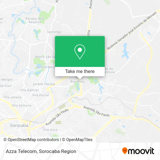 Azza Telecom map