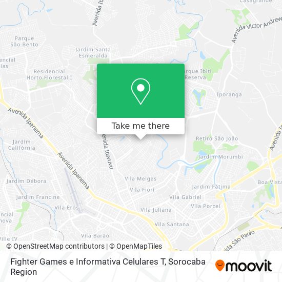 Fighter Games e Informativa Celulares T map