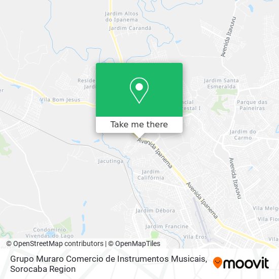 Grupo Muraro Comercio de Instrumentos Musicais map