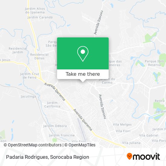Padaria Rodrigues map