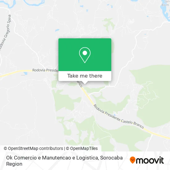 Ok Comercio e Manutencao e Logistica map