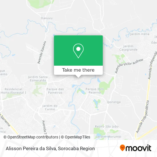 Alisson Pereira da Silva map