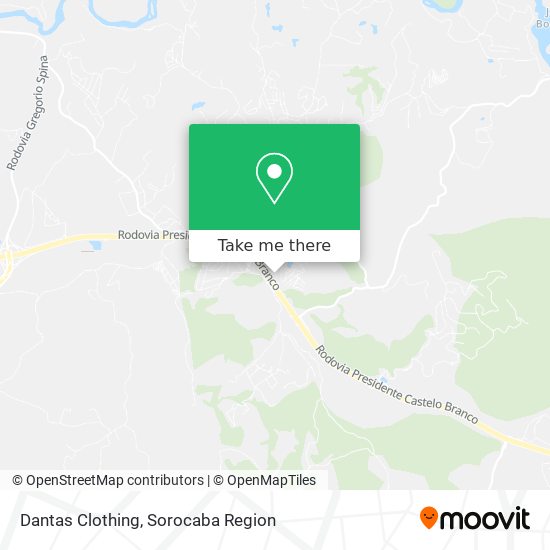 Dantas Clothing map