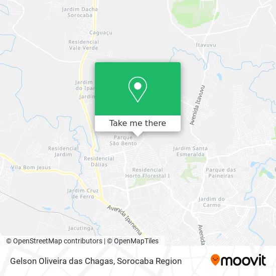 Gelson Oliveira das Chagas map