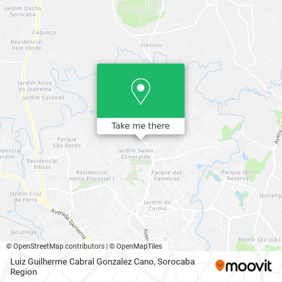 Luiz Guilherme Cabral Gonzalez Cano map