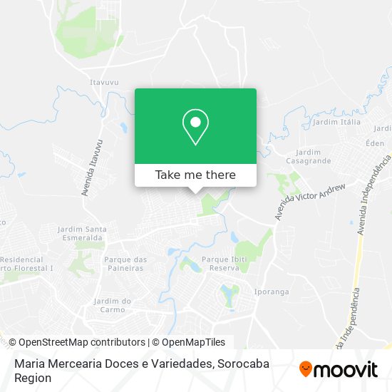 Maria Mercearia Doces e Variedades map