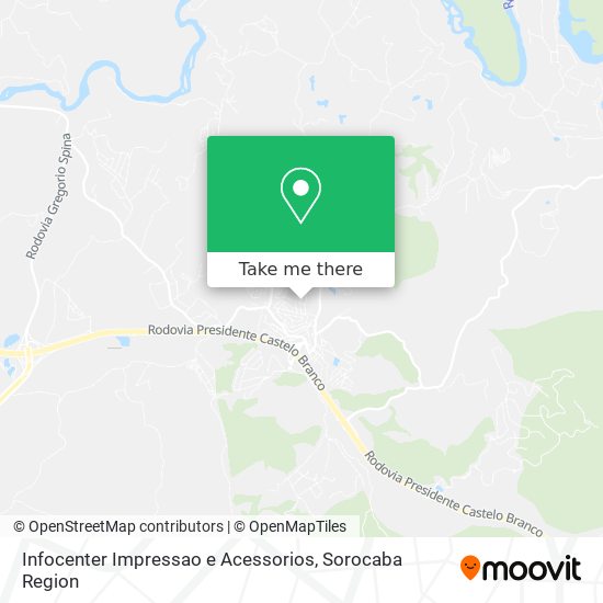 Infocenter Impressao e Acessorios map