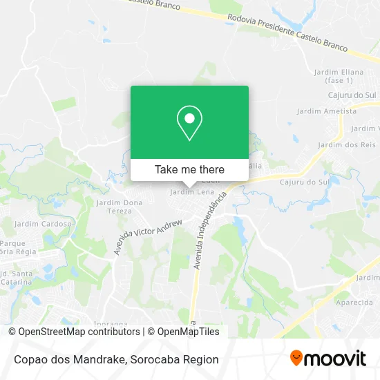 Copao dos Mandrake map
