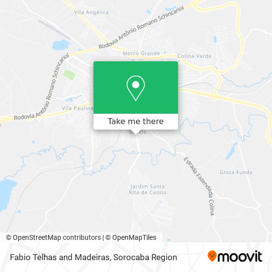 Fabio Telhas and Madeiras map