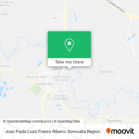Mapa Joao Paulo Luzzi Franco Ribeiro