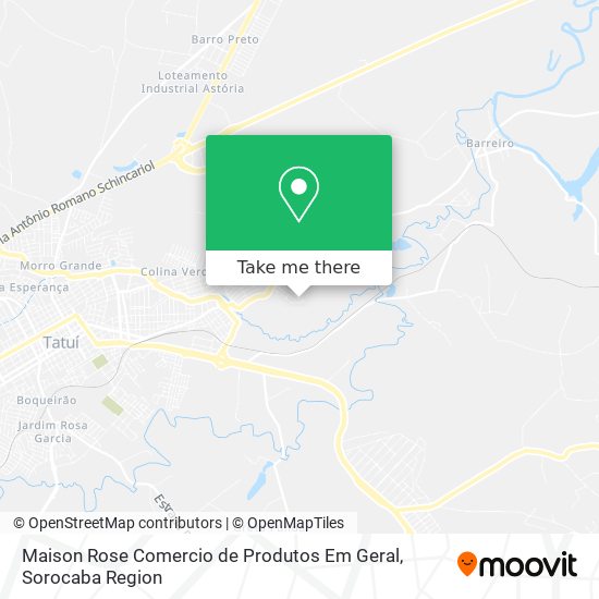 Maison Rose Comercio de Produtos Em Geral map