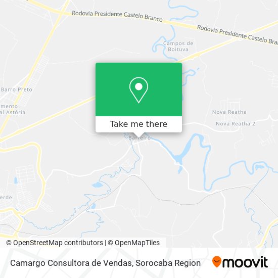 Camargo Consultora de Vendas map