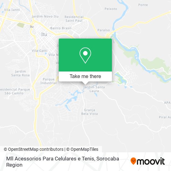 Mapa Mll Acessorios Para Celulares e Tenis