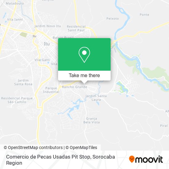 Comercio de Pecas Usadas Pit Stop map