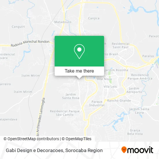Gabi Design e Decoracoes map
