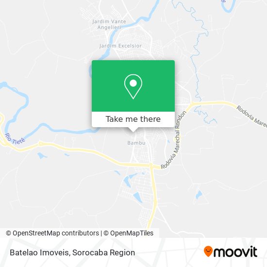 Mapa Batelao Imoveis