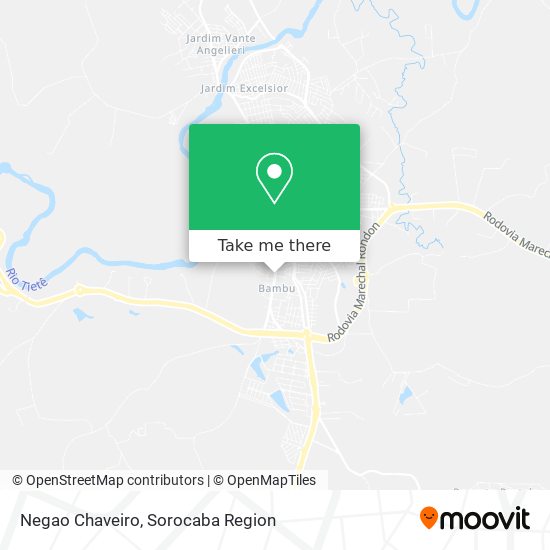 Negao Chaveiro map