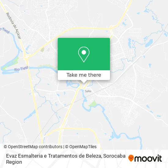 Evaz Esmalteria e Tratamentos de Beleza map