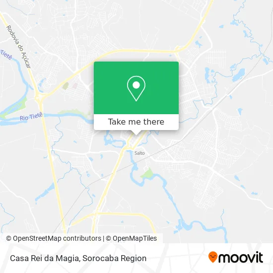 Casa Rei da Magia map