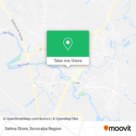 Selma Store map