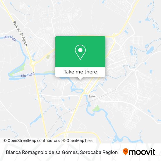 Bianca Romagnolo de sa Gomes map