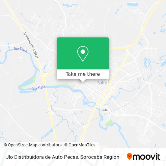 Jlo Distribuidora de Auto Pecas map