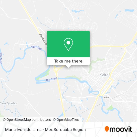 Maria Ivoni de Lima - Mei map