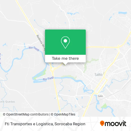 Fti Transportes e Logistica map