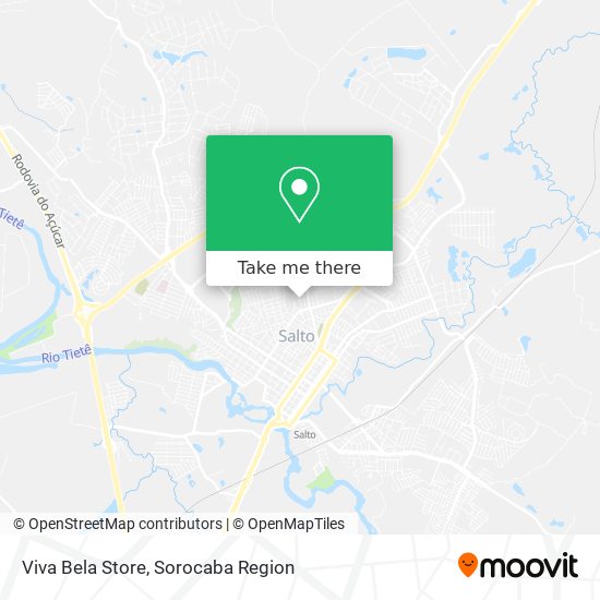 Mapa Viva Bela Store