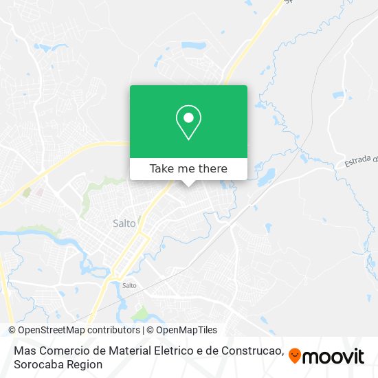 Mas Comercio de Material Eletrico e de Construcao map