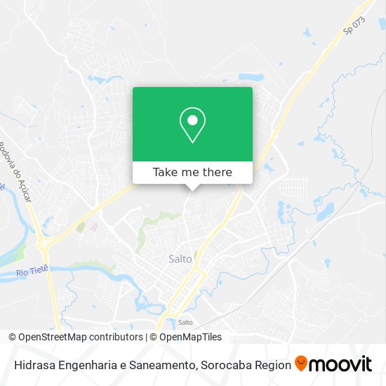 Hidrasa Engenharia e Saneamento map