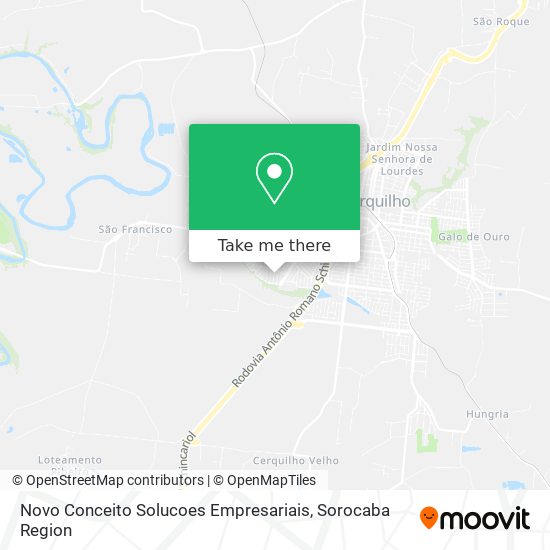 Novo Conceito Solucoes Empresariais map