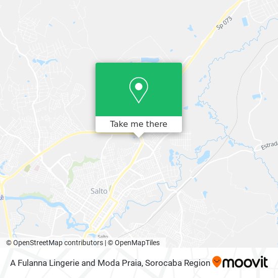 A Fulanna Lingerie and Moda Praia map