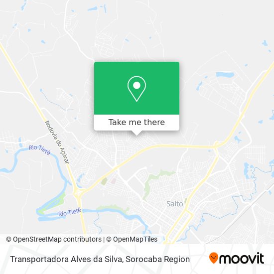 Mapa Transportadora Alves da Silva