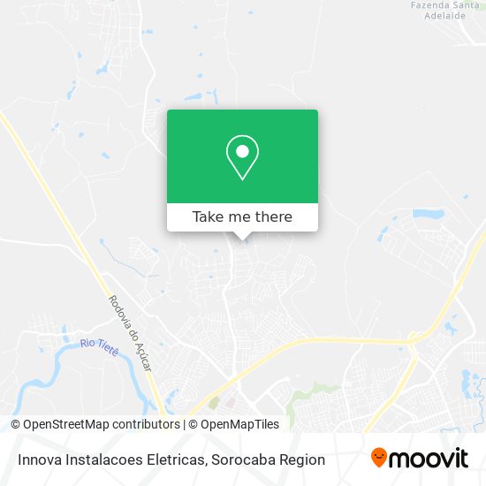 Innova Instalacoes Eletricas map