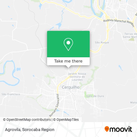 Agrovila map