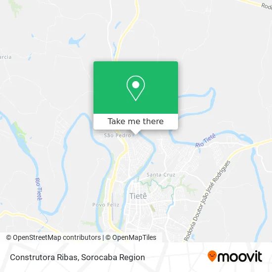 Construtora Ribas map