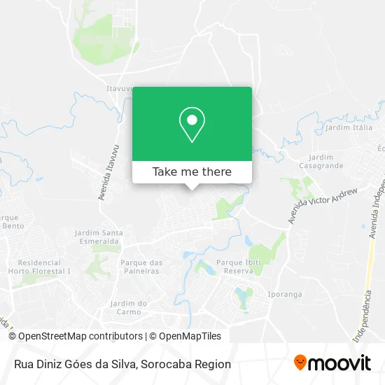 Rua Diniz Góes da Silva map