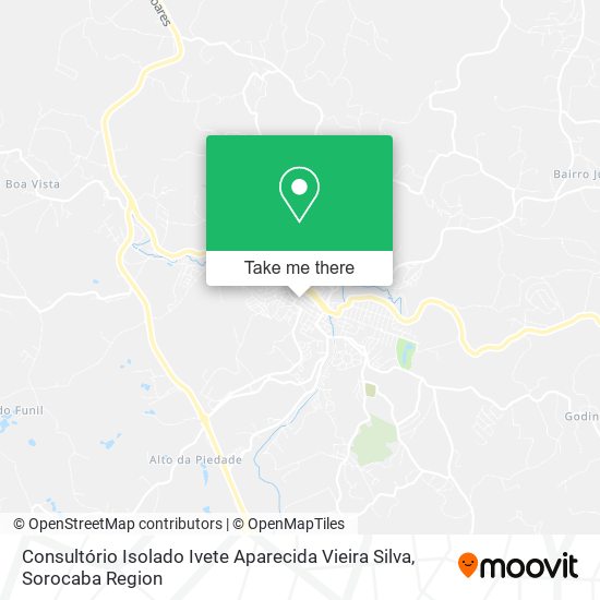 Consultório Isolado Ivete Aparecida Vieira Silva map