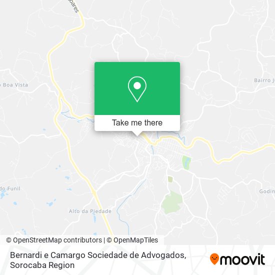 Bernardi e Camargo Sociedade de Advogados map