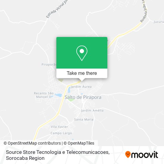 Source Store Tecnologia e Telecomunicacoes map